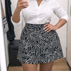 100% cotton A Line Full Volume MIDI Skirt